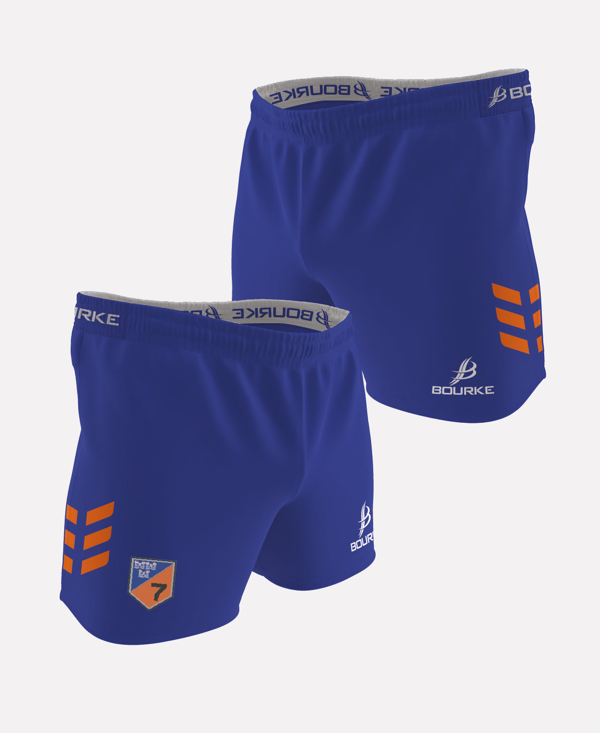 7th Infantry Battalion Flex Shorts (Blue)
