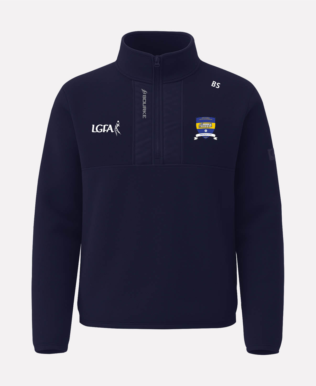 Abbeyside LGFA TEASRA Half Zip Fleece (Navy)