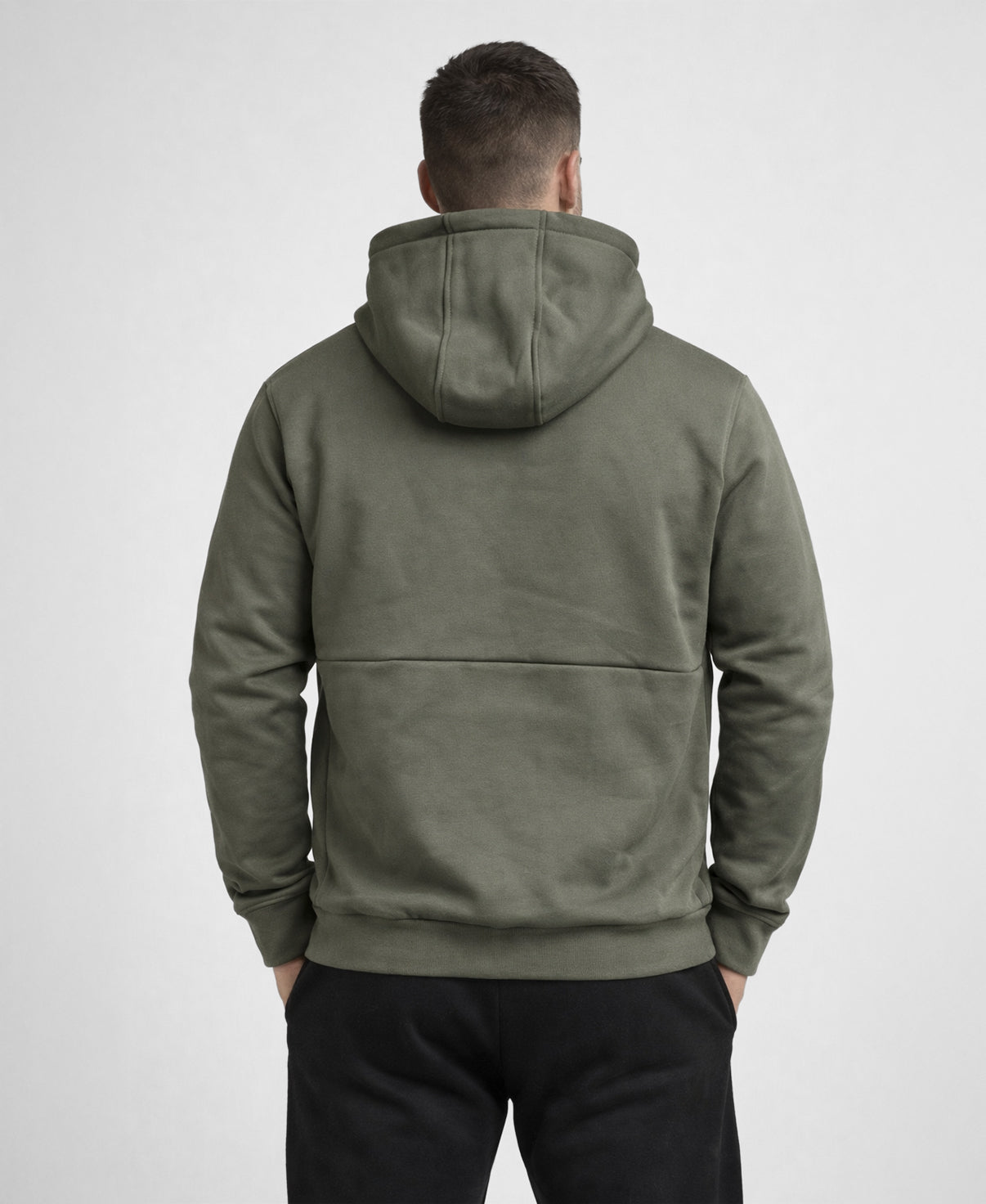 TEASRA Pullover Hoodie (Olive Green)