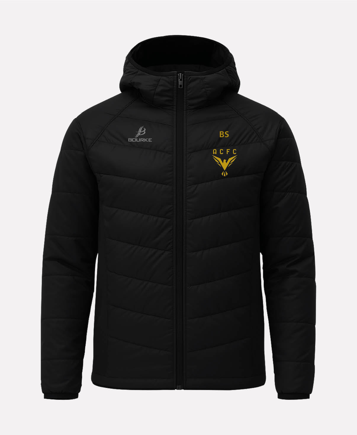 Andersonstown Community FC FORTIS Hooded Jacket (Black)