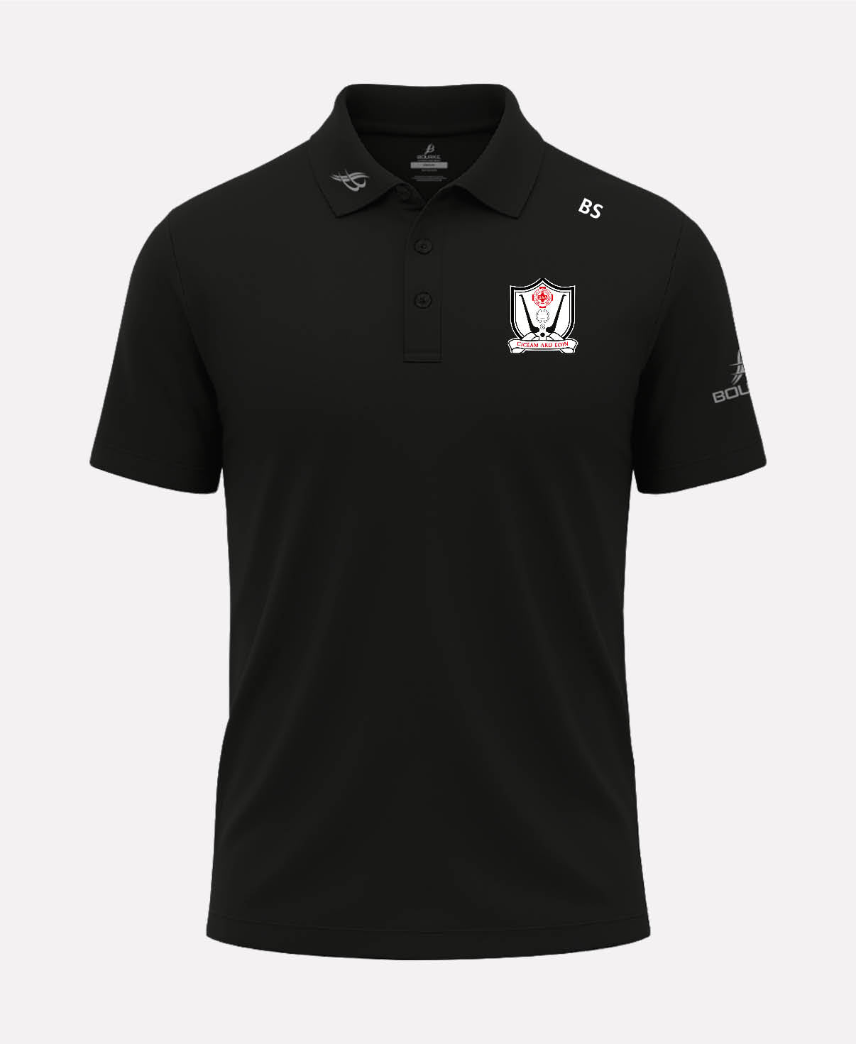 Ard Eoin Ciceam CLG FORTIS Polo Shirt (Black)