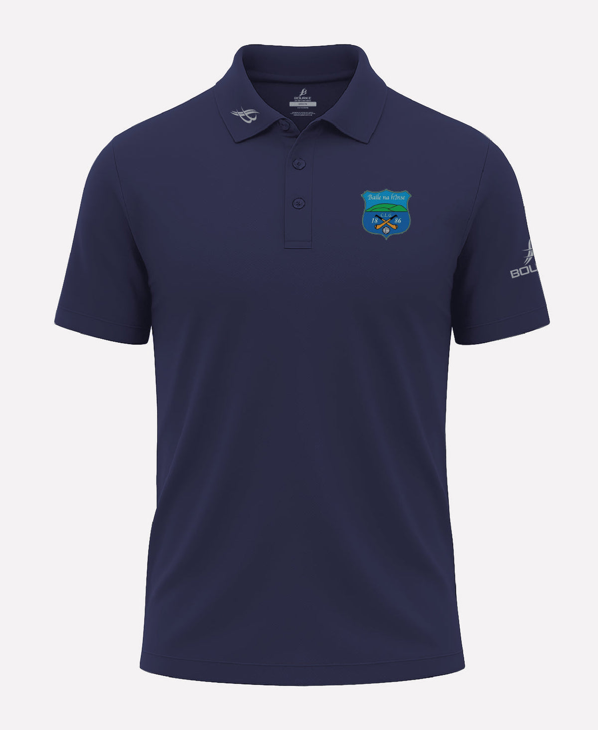 Ballinahinch GAA FORTIS Polo Shirt (Navy)