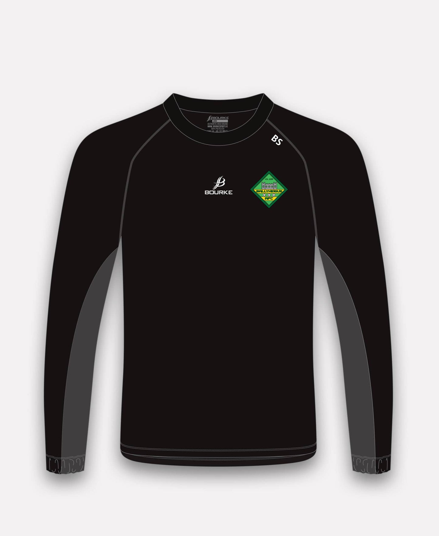 Ballyheigue Athletic FC TIRIM Windcheater (Black)