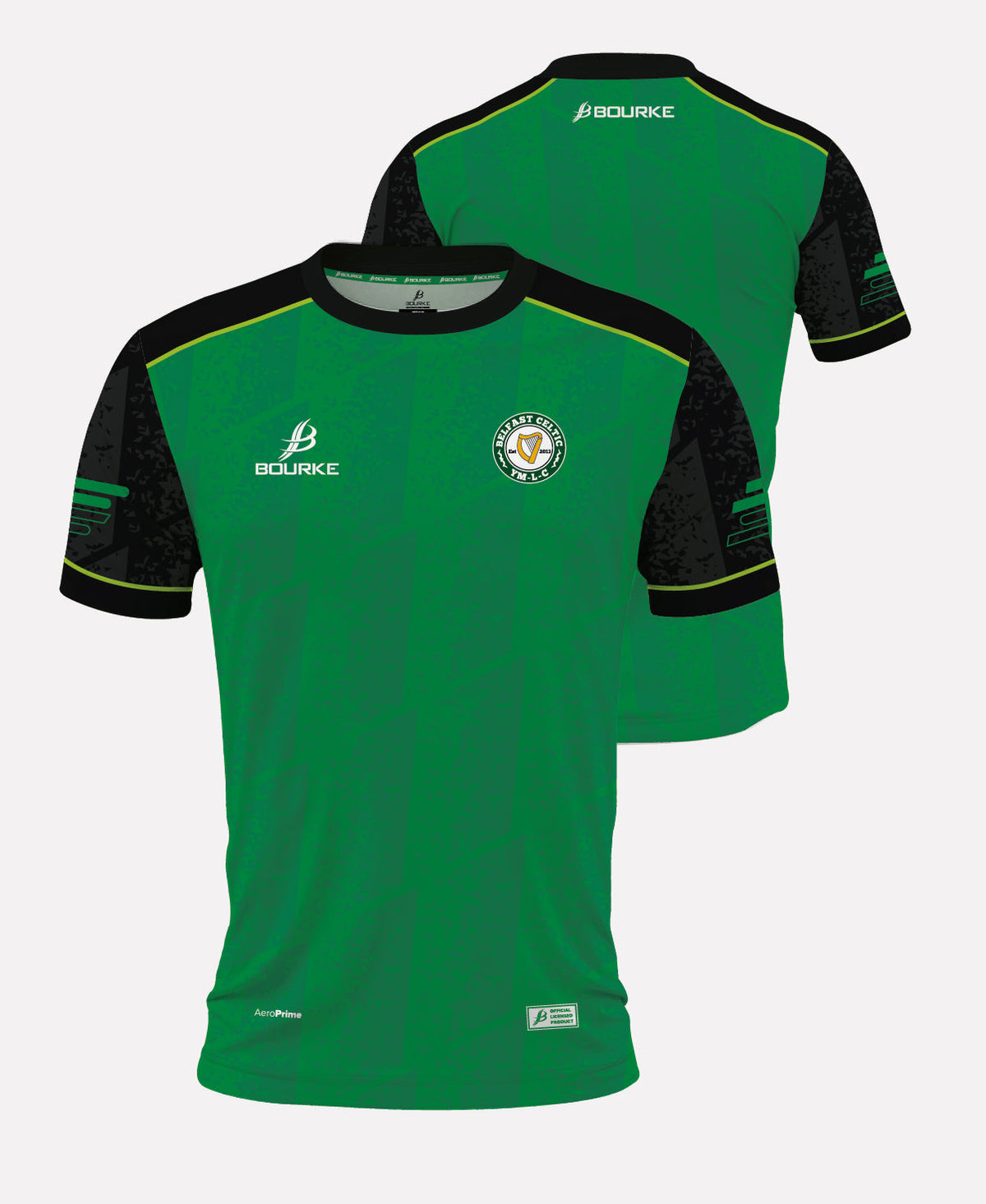 Belfast Celtic Training Jersey 26/27 (Green/Black)