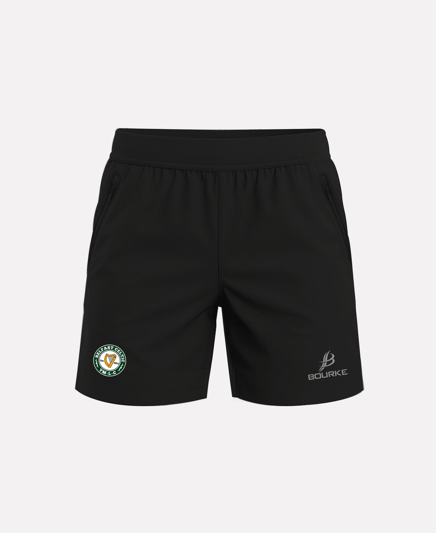 Belfast Celtic FORTIS Gym Shorts (Black)