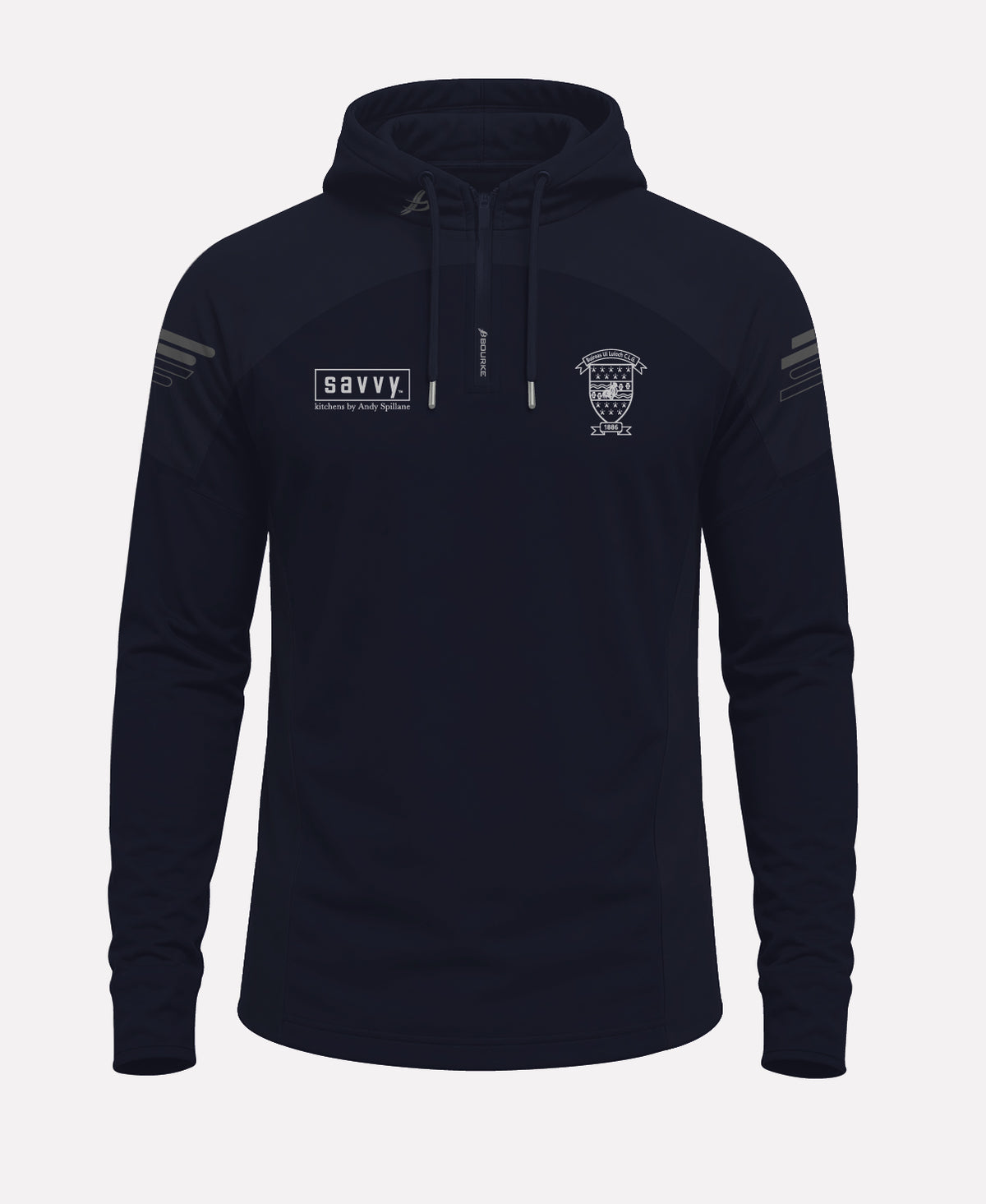 Borris-Ileigh GAA SORA Half Zip Hoodie (Navy)