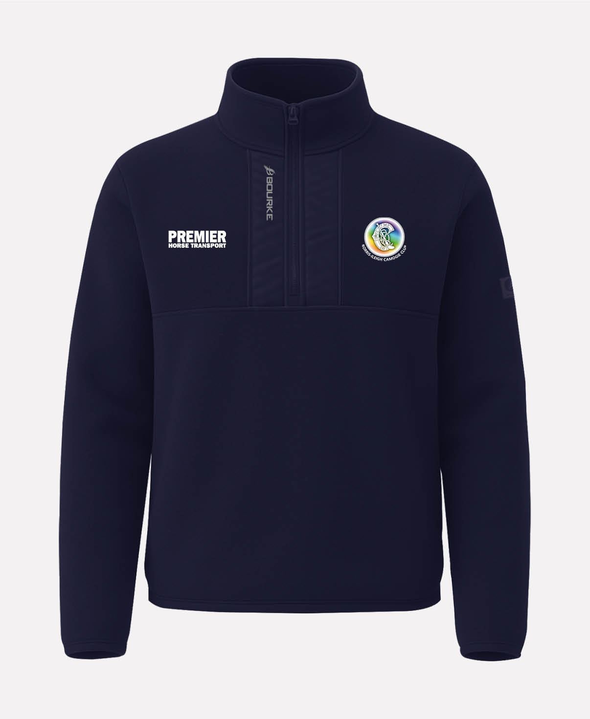 Borris-Ileigh Camogie TEASRA Half Zip Fleece (Navy)