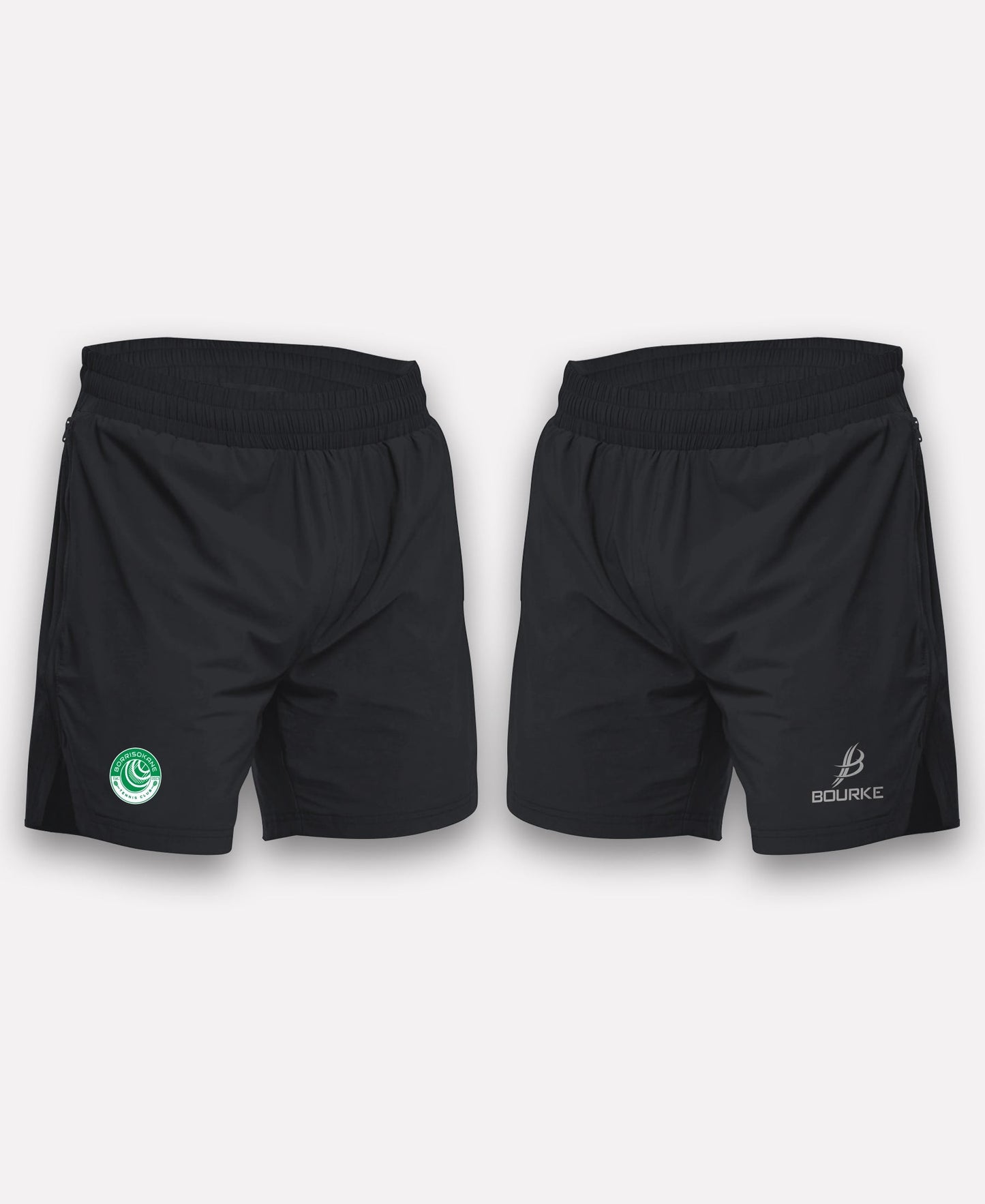 Borrisokane Tennis Club BARR Gym Shorts (Black)