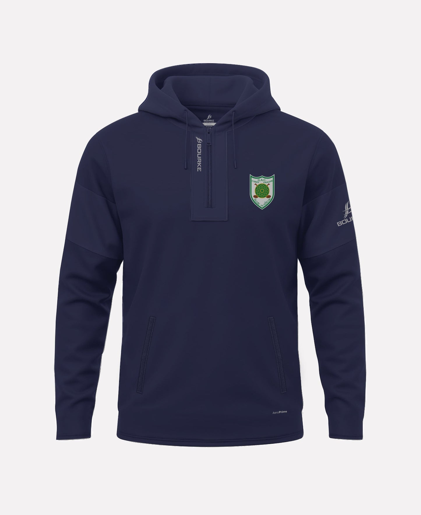 Carey Faughs TEASRA Half Zip Hoodie (Navy)