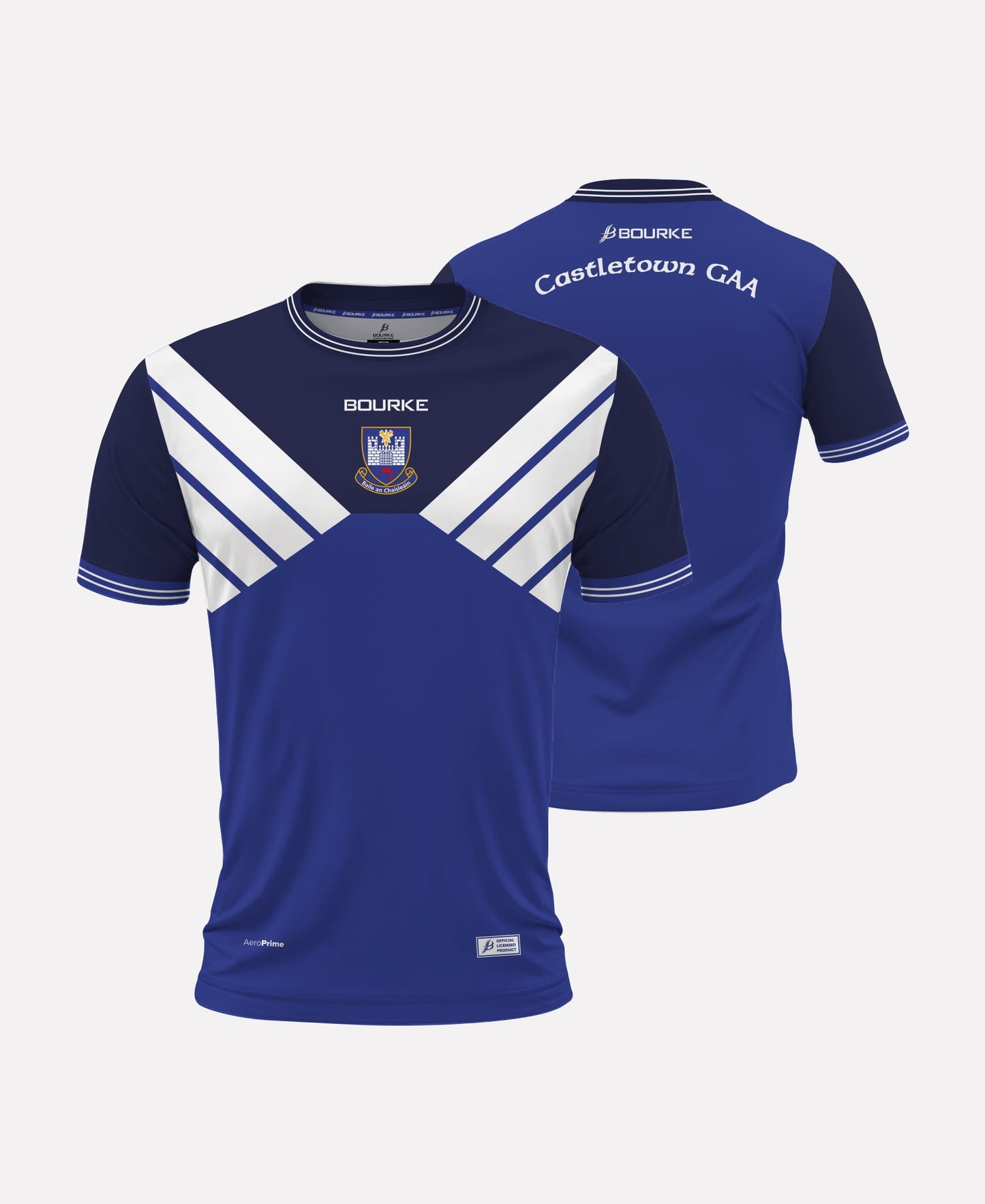 Castletown GAA Training Jersey (Blue/White/Navy)