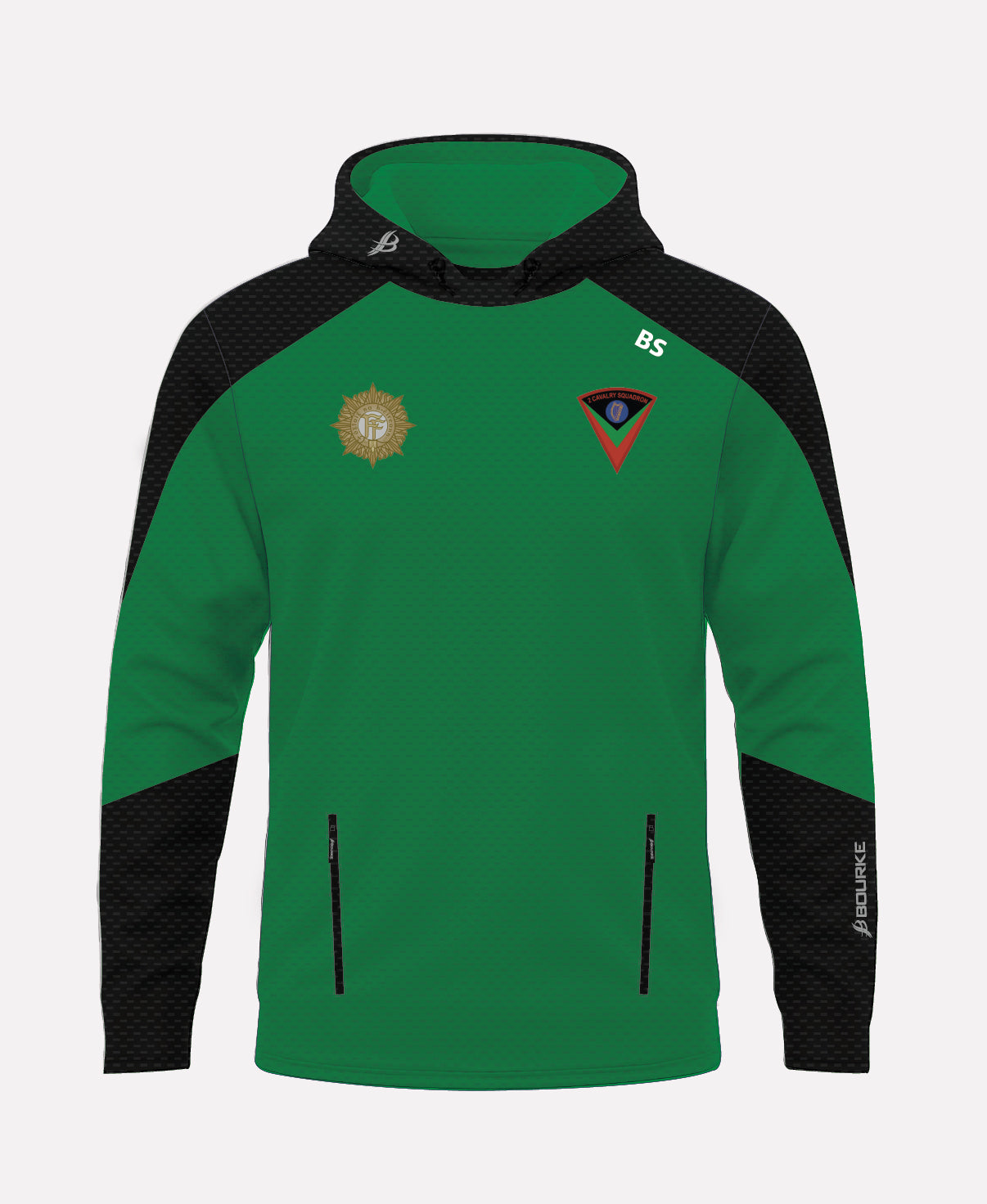 Cathal Brugha Barrack Croga Hoody (Green/Black)