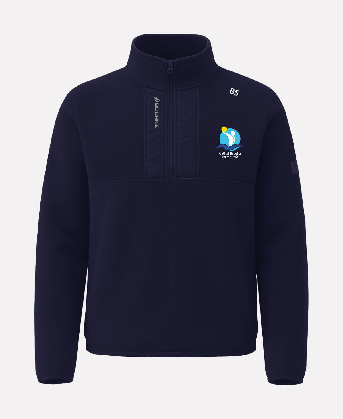Cathal Brugha Water Polo TEASRA Half Zip Fleece (Navy)