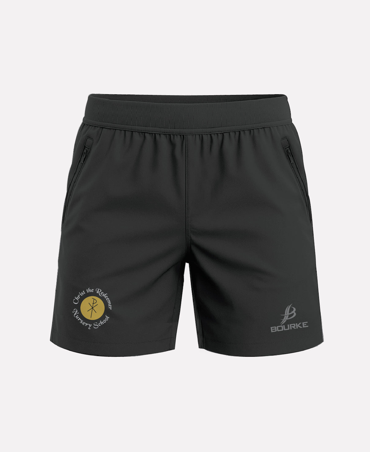 Christ The Redeemer NURSERY Staff FORTIS Gym Shorts (Black)