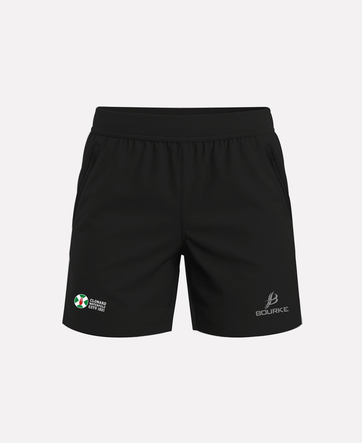 Clonard Waterpolo FORTIS Gym Shorts (Black)