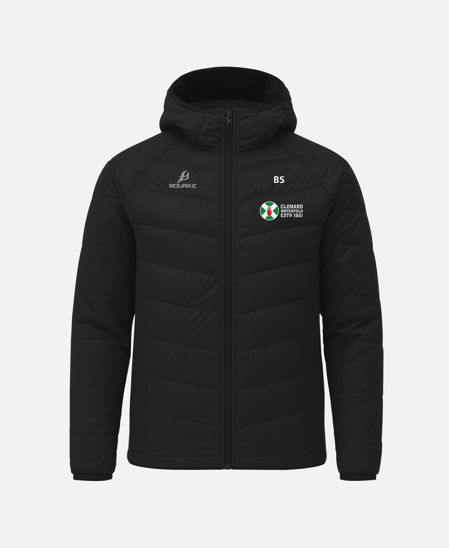 Clonard Waterpolo FORTIS Hooded Jacket (Black)
