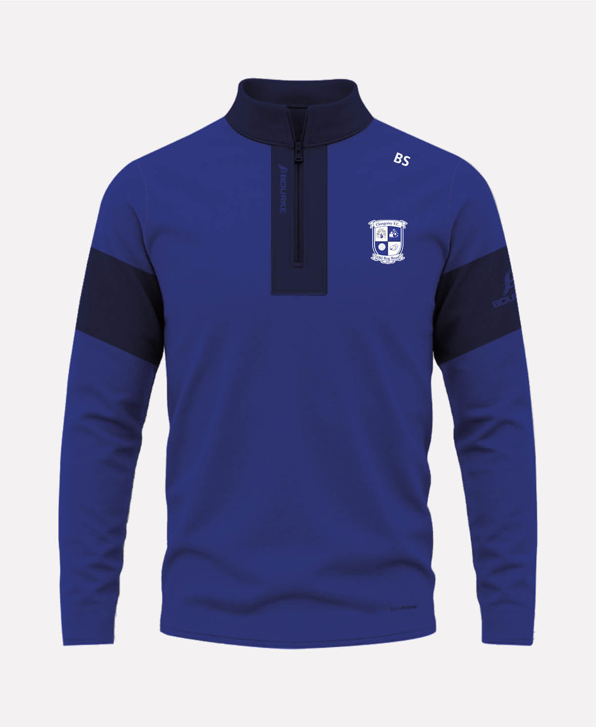 Clongorey FC TEASRA Half Zip (Navy/Blue)