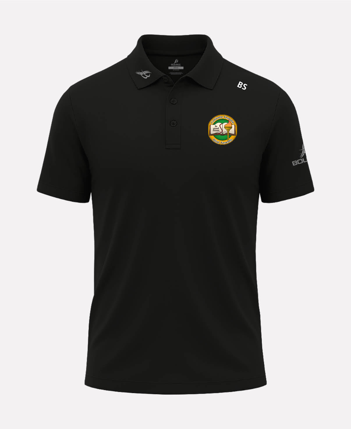 Colaiste Feirste FORTIS Polo Shirt (Black)