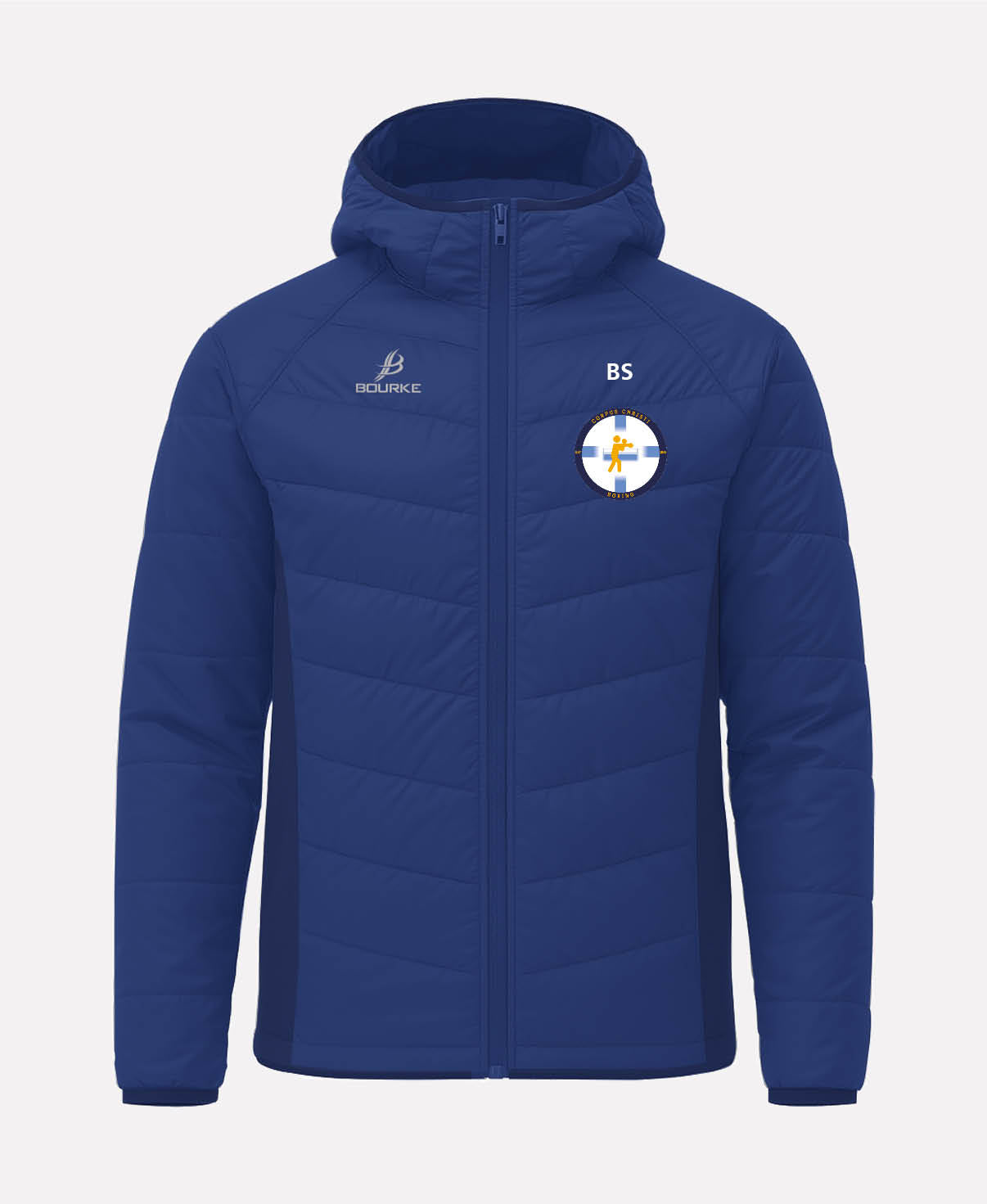 Corpus Christi Boxing Club FORTIS Hooded Jacket (Navy)