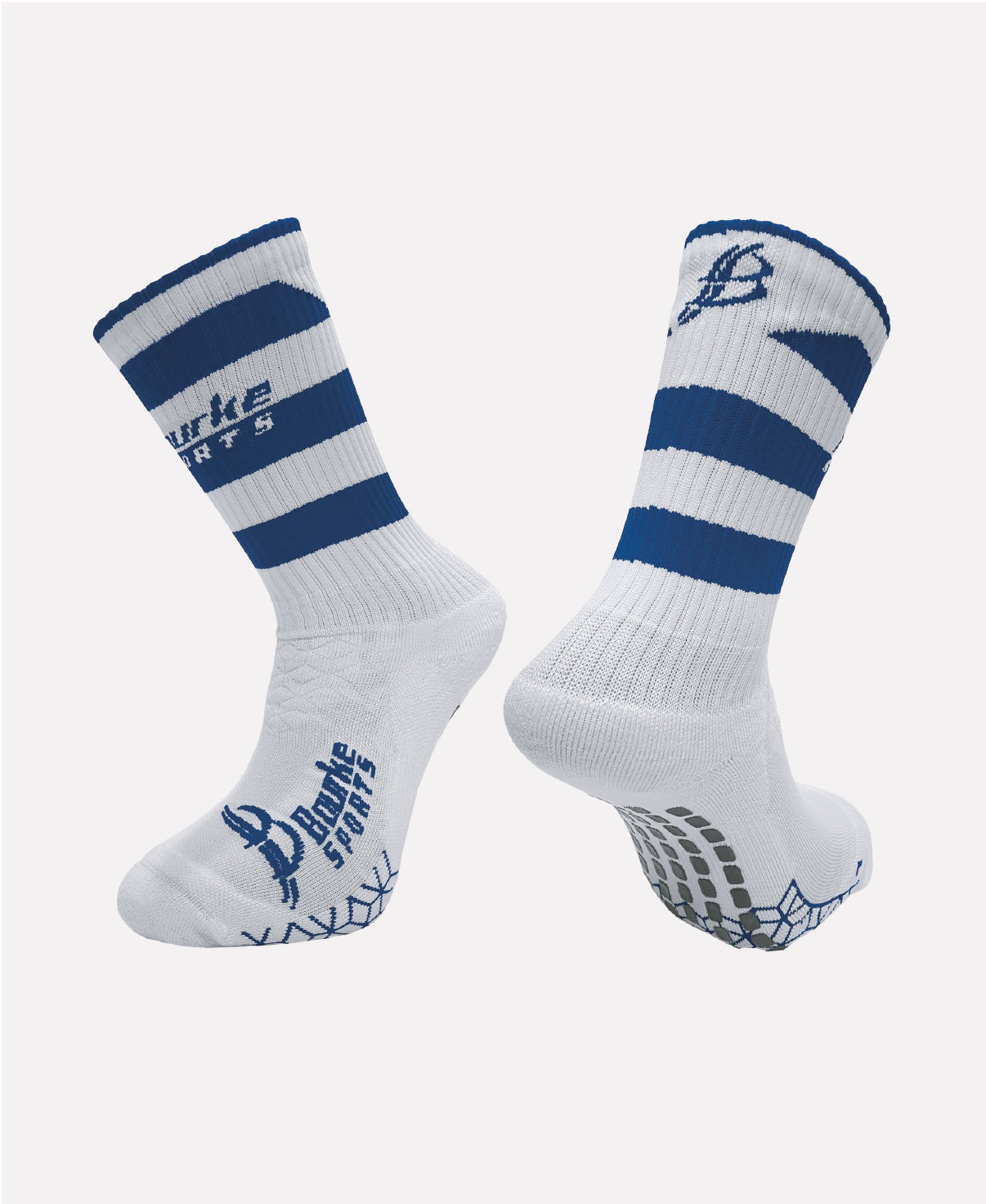 Craigavon Integrated College Miniz Hooped Socks (Blue/White)