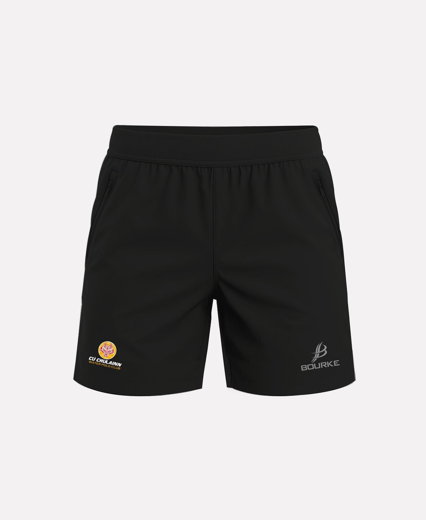 Cu Chulainn Water Polo FORTIS Gym Shorts (Black)