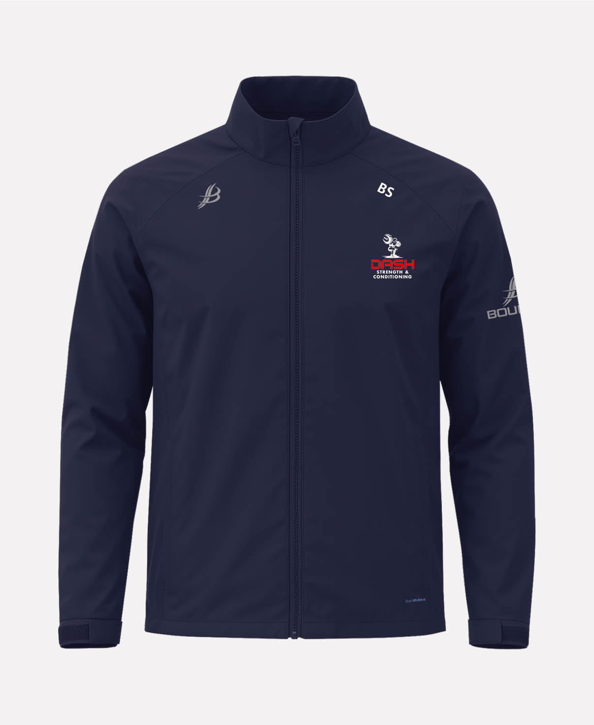 Dash Strength & Conditioning TEASRA Waterproof Jacket (Navy)