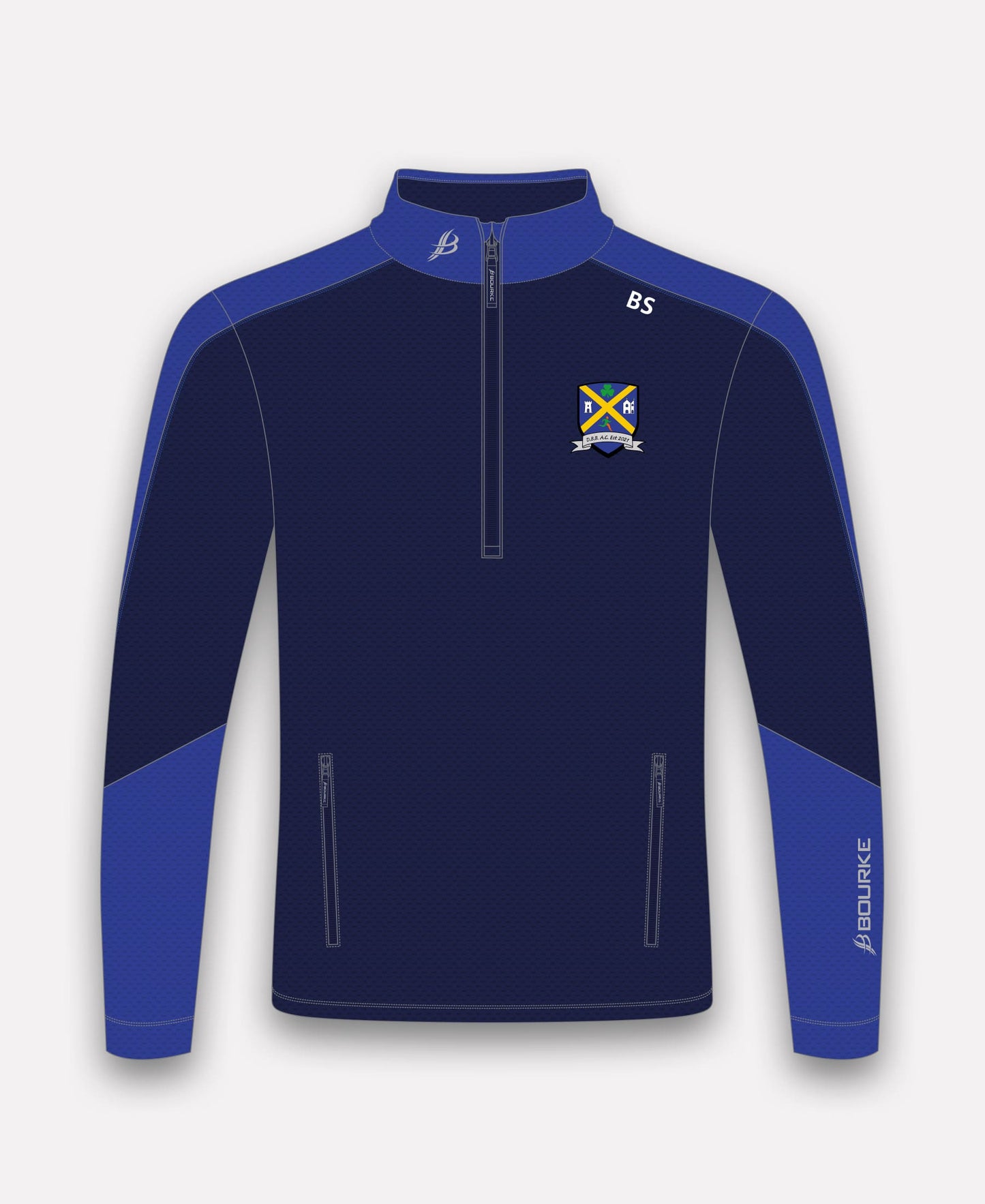 Dualla Ballytarsna Boherlahan AC Croga Half Zip (Navy/Blue)