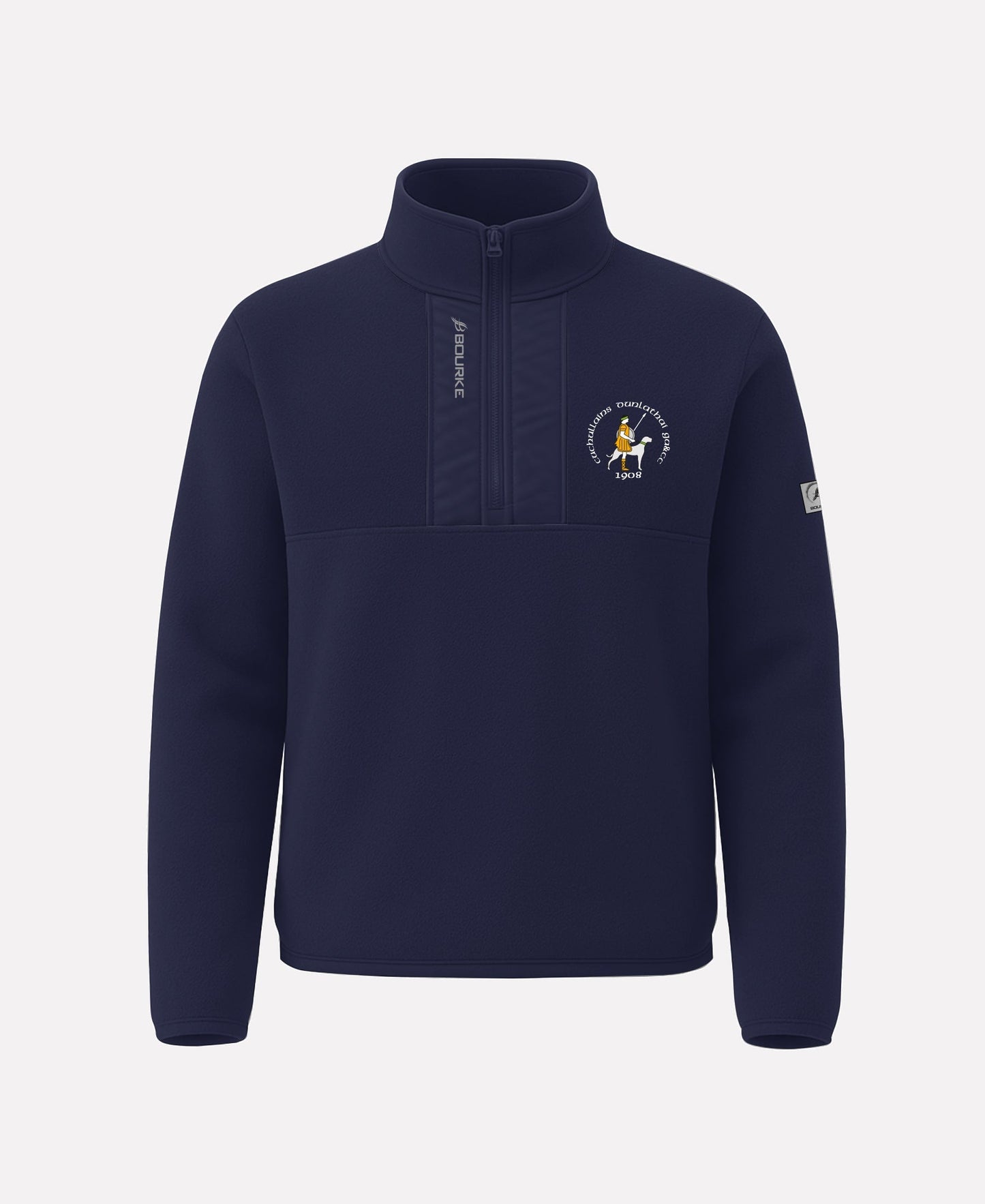 Dunloy Cuchullains TEASRA Half Zip Fleece (Navy)