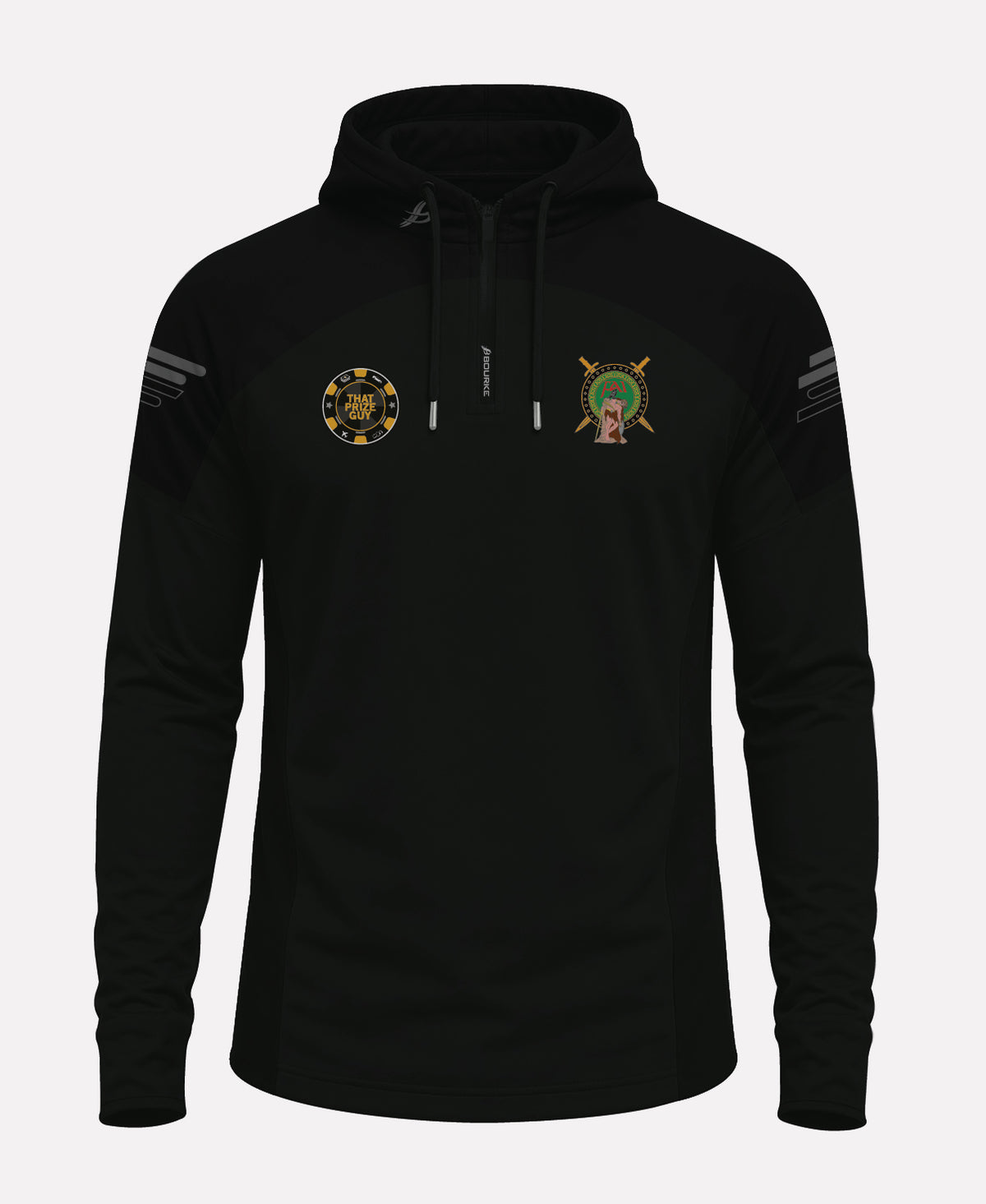 Fight Academy Ireland SORA Half Zip Hoodie (Black)