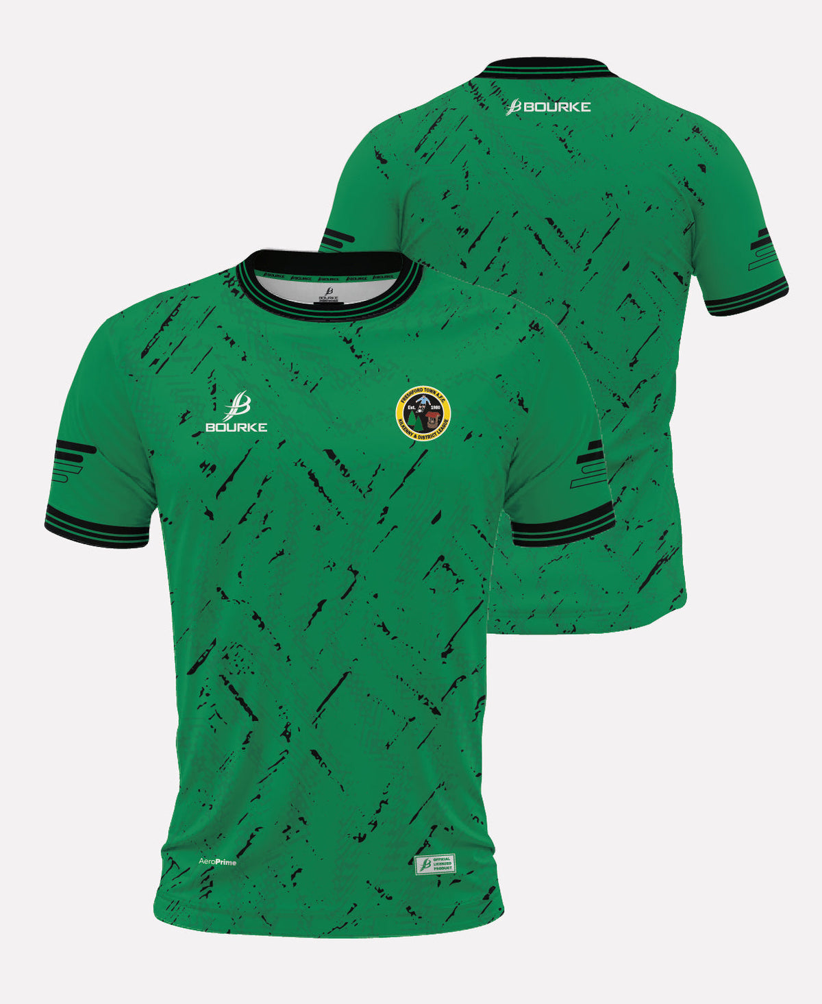 Freshford Town FC Training Jersey 26/27 (Green/Black)