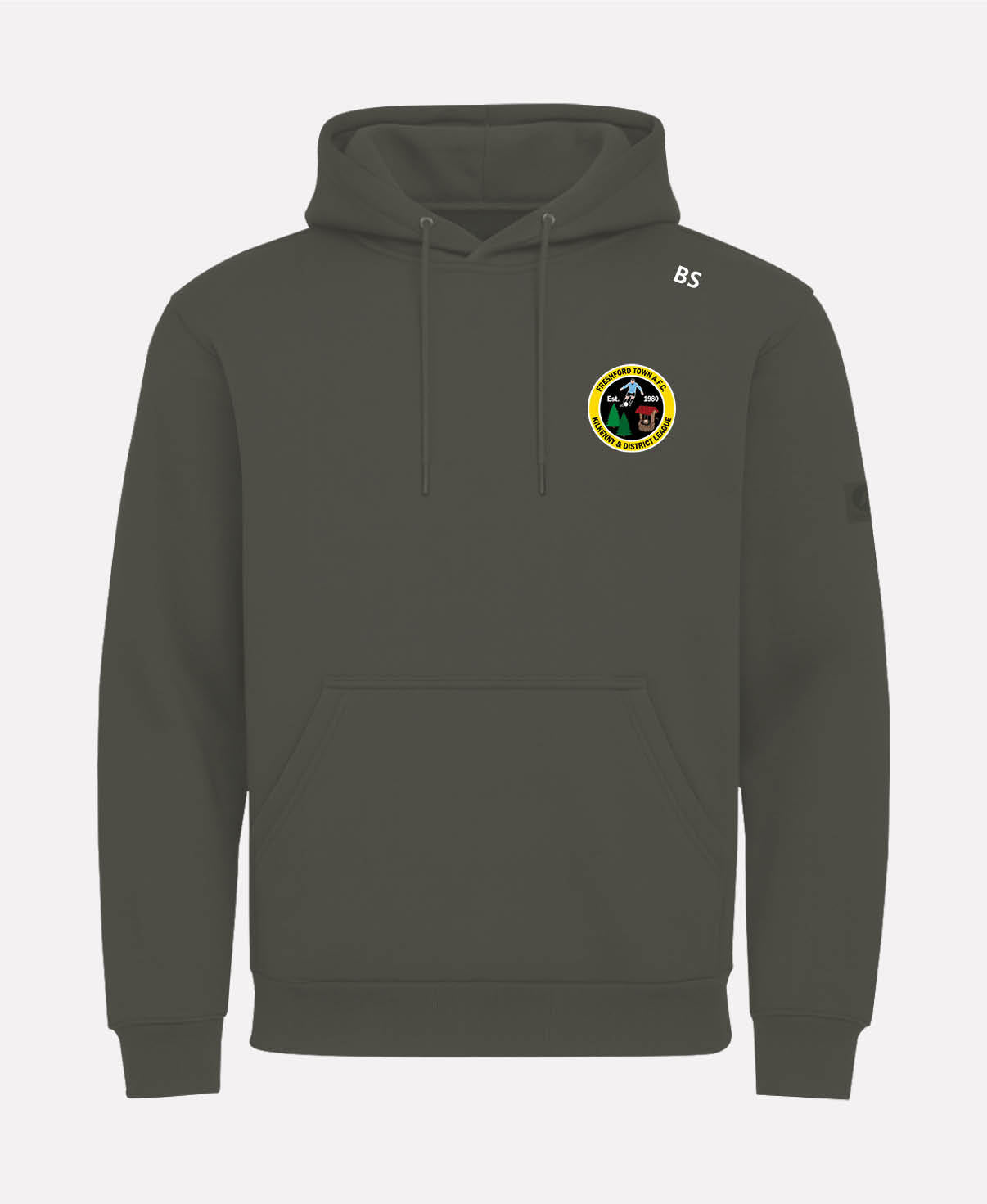 Freshford Town FC TEASRA Pullover Hoodie (Olive)