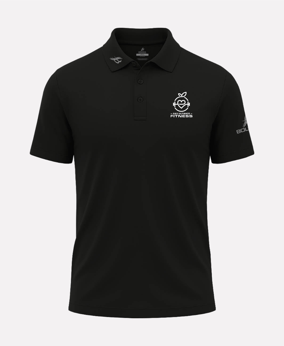 G&S Ultimate Fitness FORTIS Polo Shirt (Black)