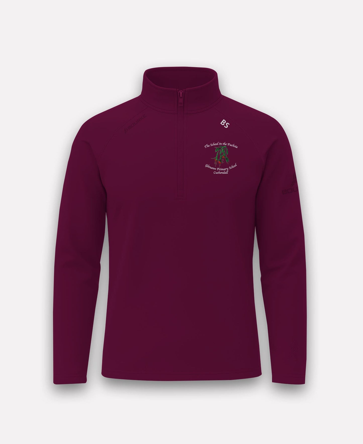 Glenann PS CORE Half Zip (Maroon)