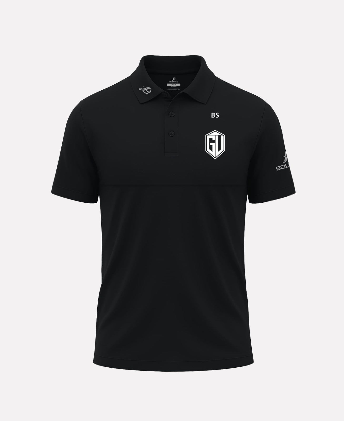Grange United FC FORTIS Polo Shirt (Black)
