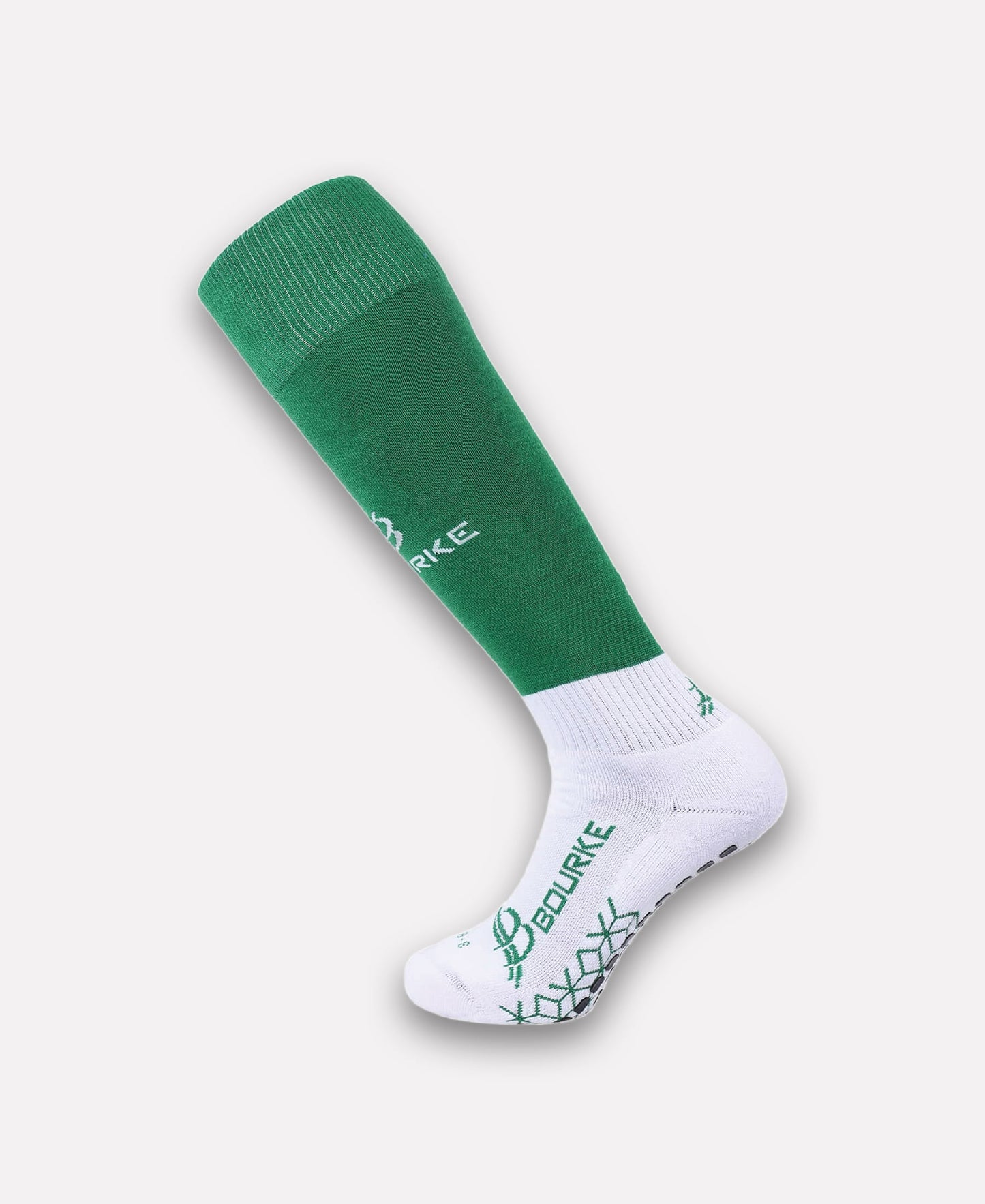 Grange United FC Miniz XL Socks (Green/White)