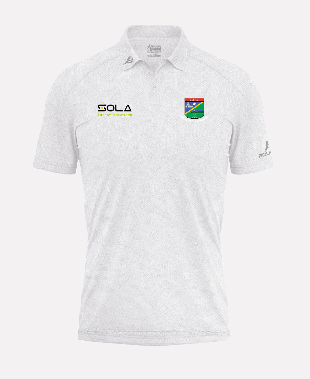 JK Brackens GAA BARR Polo Shirt (White)