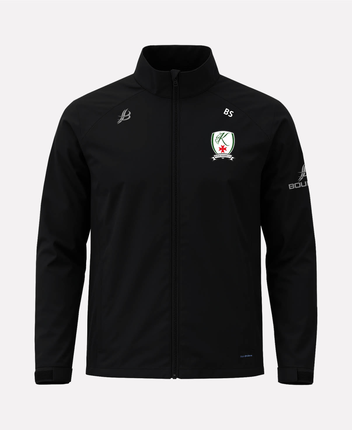 Kilfrush Crusaders FC TEASRA Waterproof Jacket (Black)