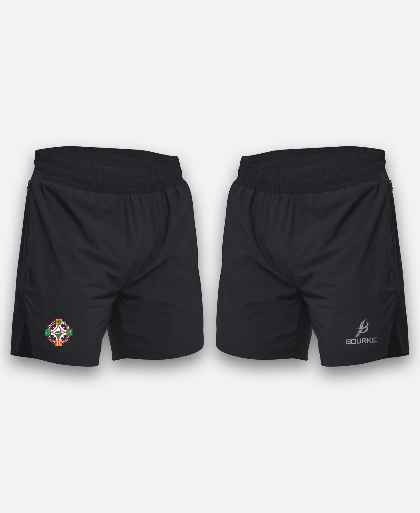 Kilrea Camogie BARR Gym Shorts (Black)