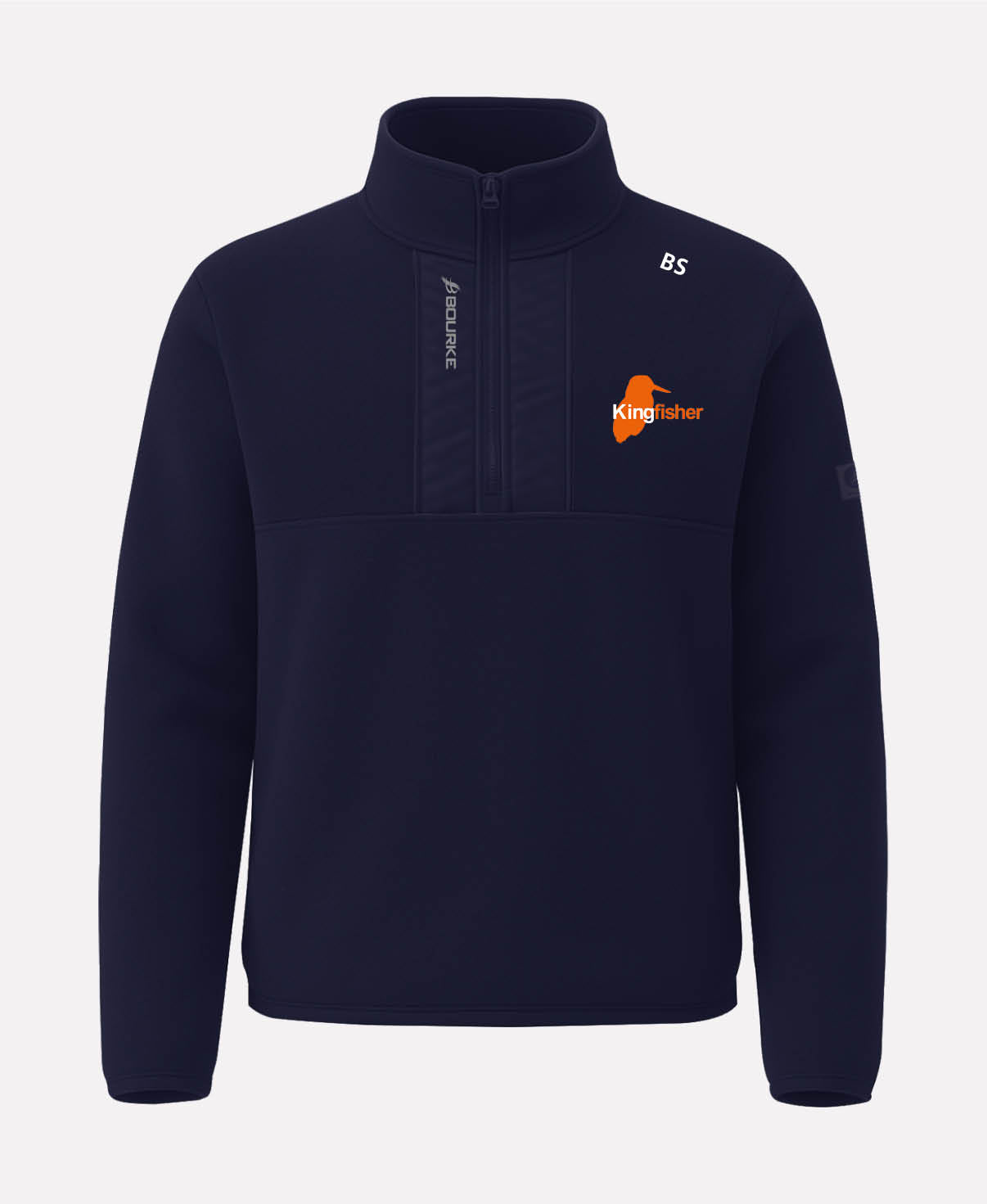 Kingfisher Swimming Club TEASRA Half Zip Fleece (Navy)