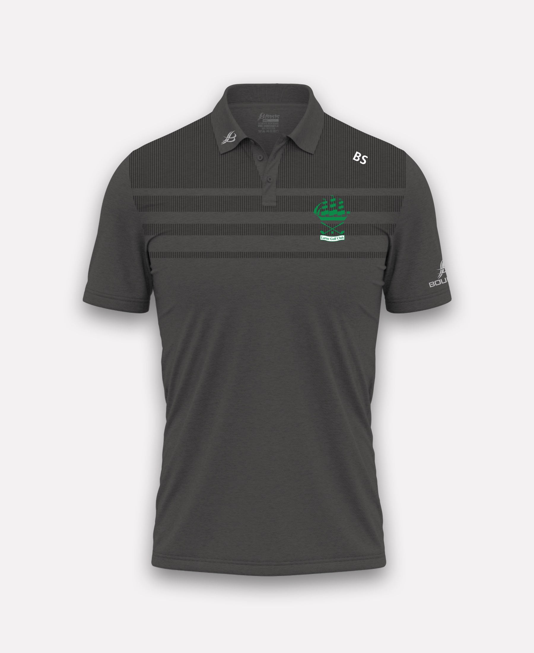 Larne Golf Club TACA Polo Shirt (Grey)