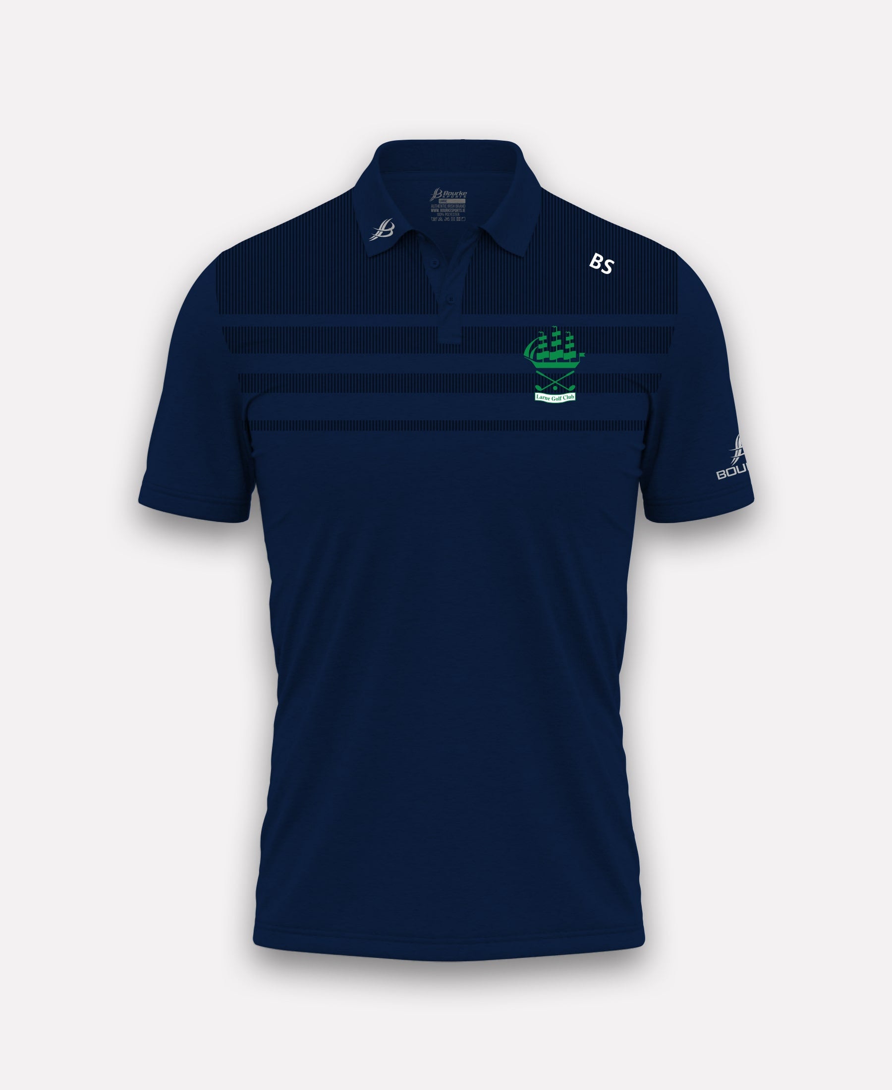 Larne Golf Club TACA Polo Shirt (Navy)