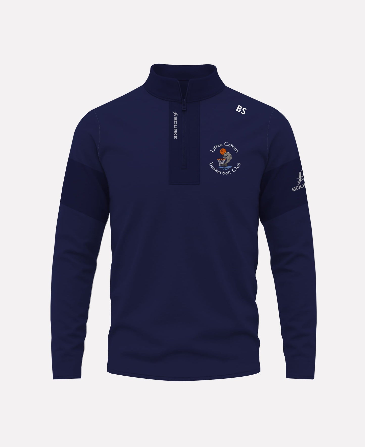 Liffey Celtics TEASRA Half Zip (Navy)