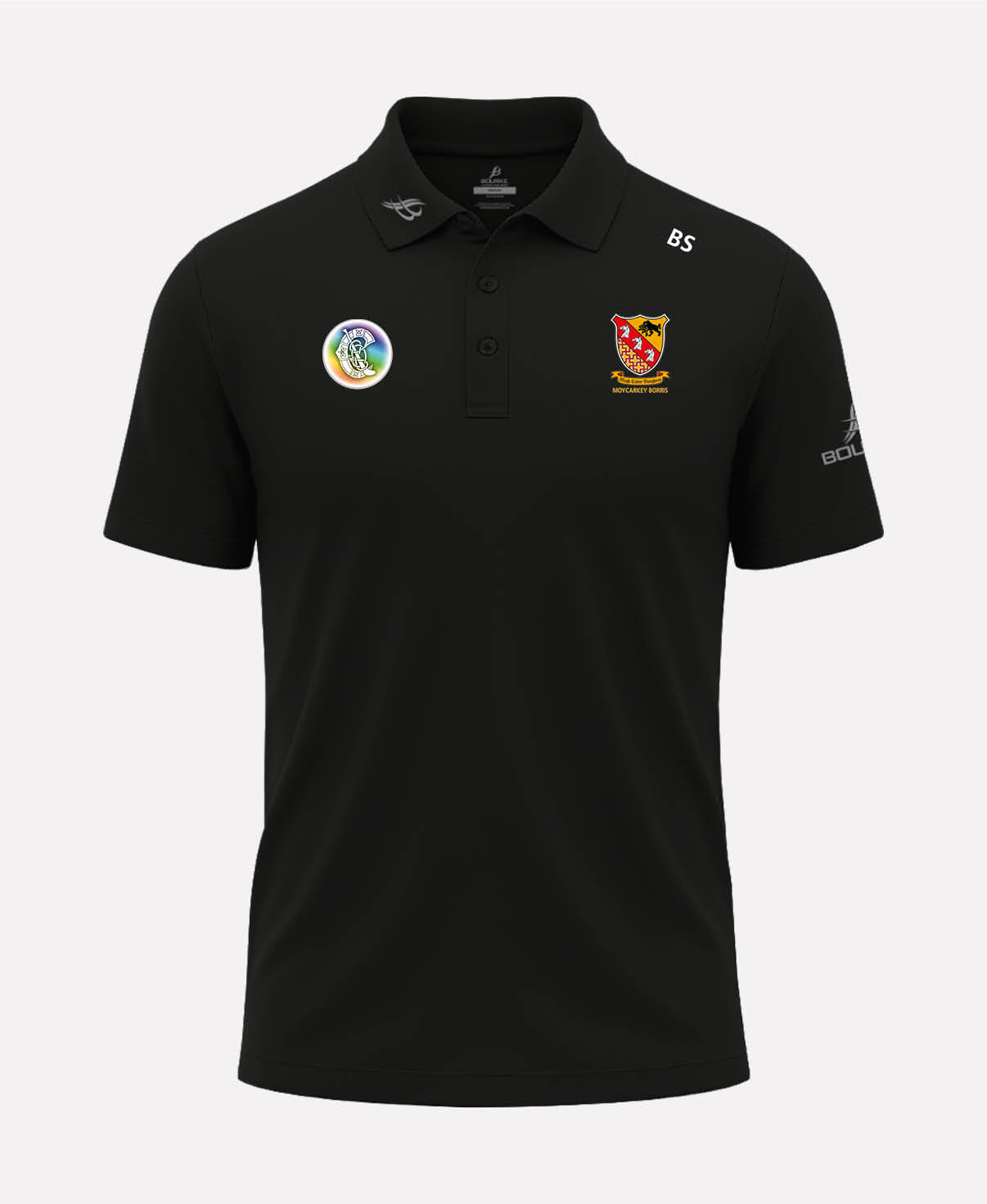 Moycarkey Borris Camogie FORTIS Polo Shirt (Black)