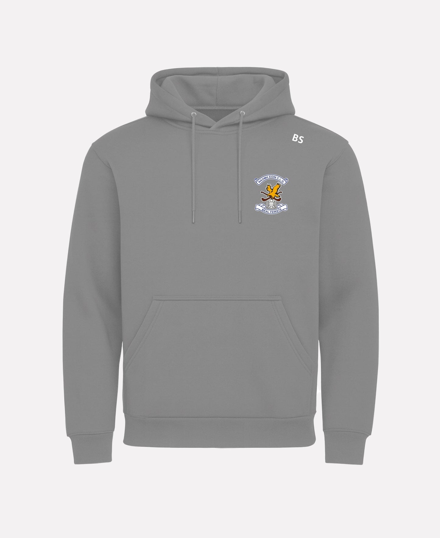Naomh Eoin GAA Belfast TEASRA Pullover Hoodie (Grey)