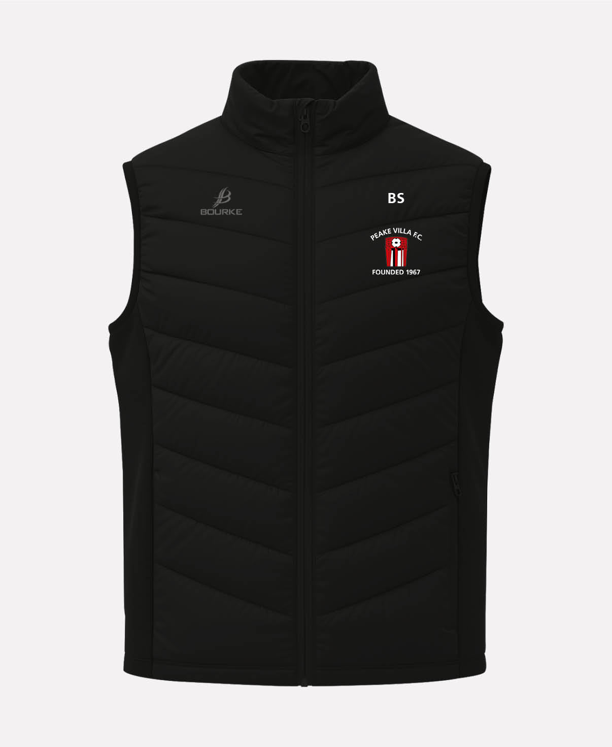Peake Villa FC FORTIS Gilet (Black)