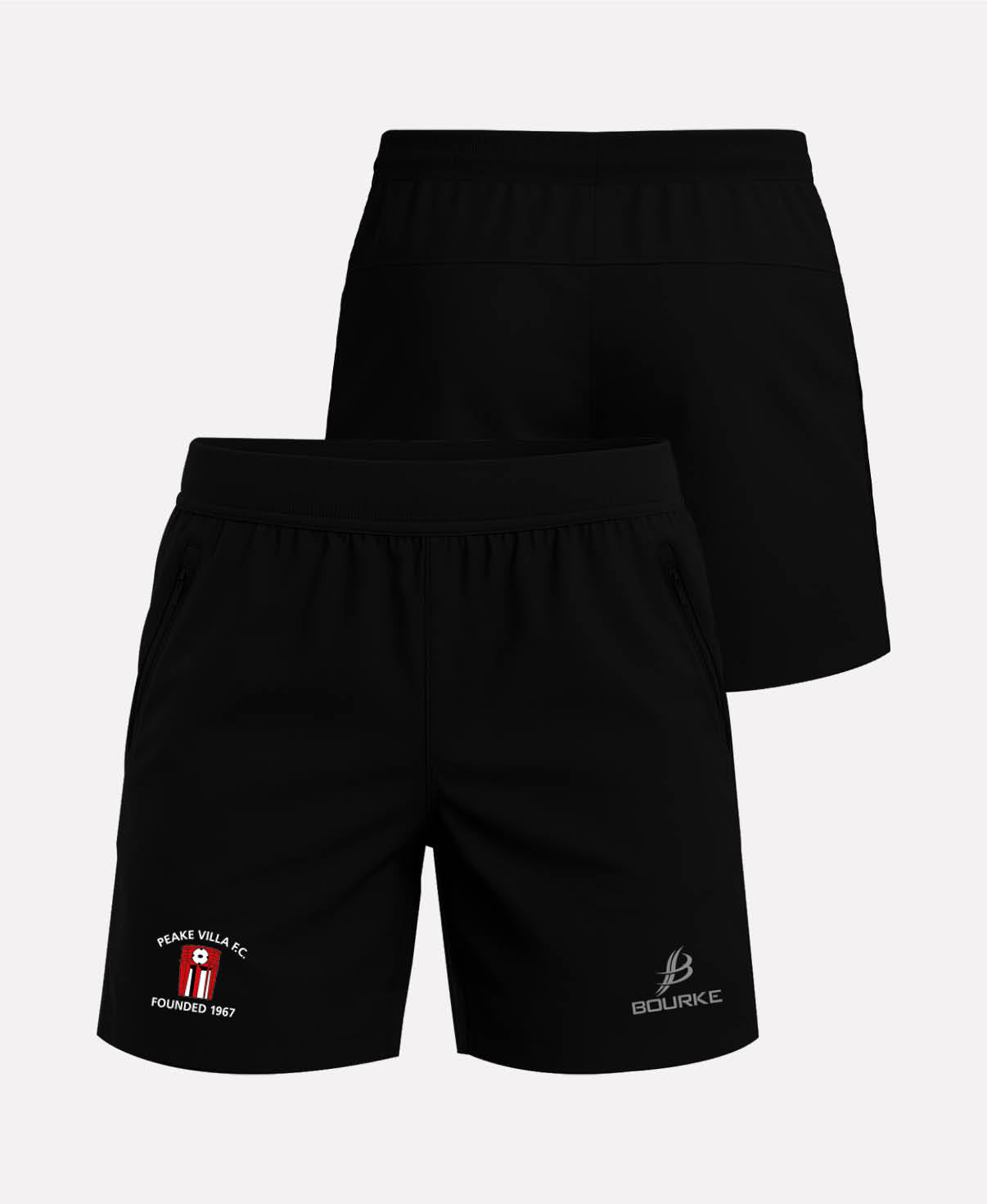 Peake Villa FC FORTIS Gym Shorts (Black)
