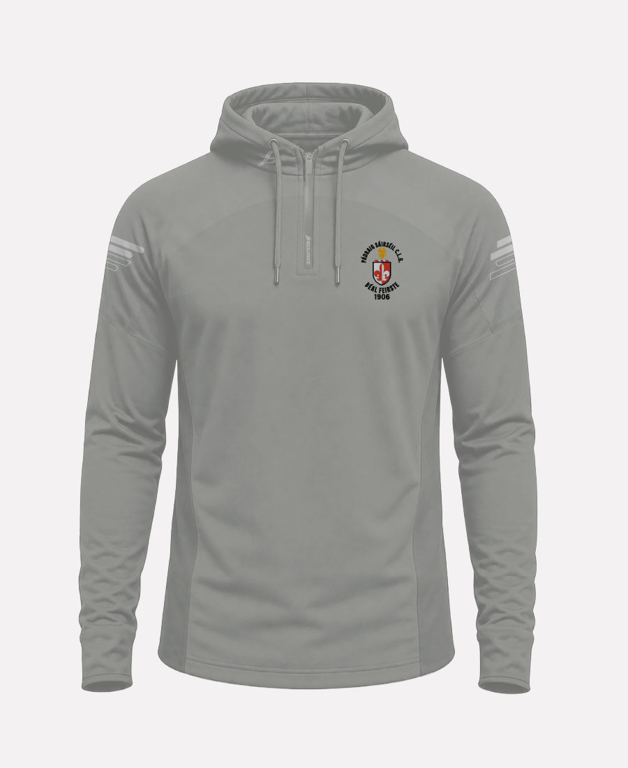 Sarsfields GAA Belfast SORA Half Zip Hoodie (Grey)