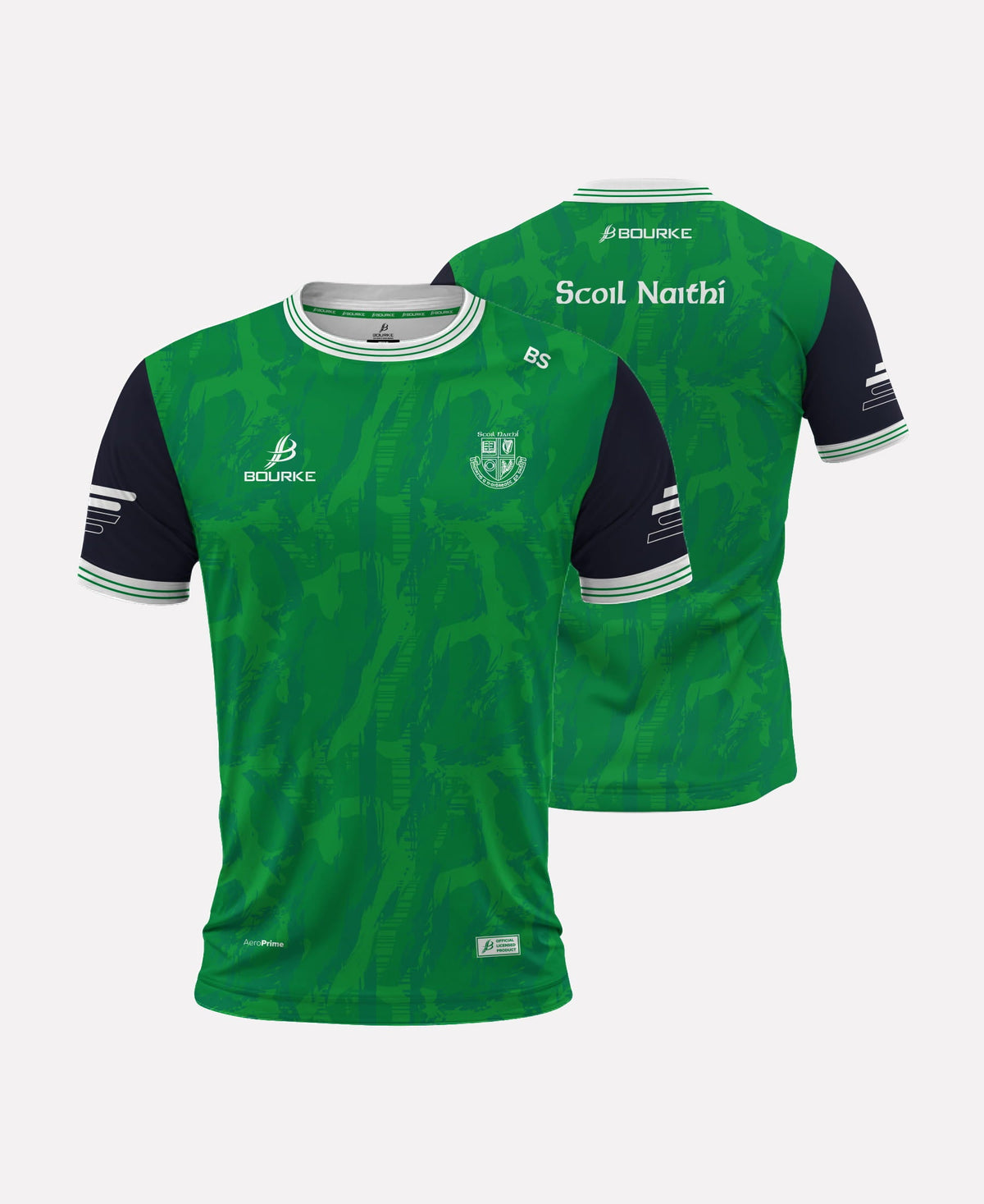 Scoil Naithi Jersey (Green/Navy)