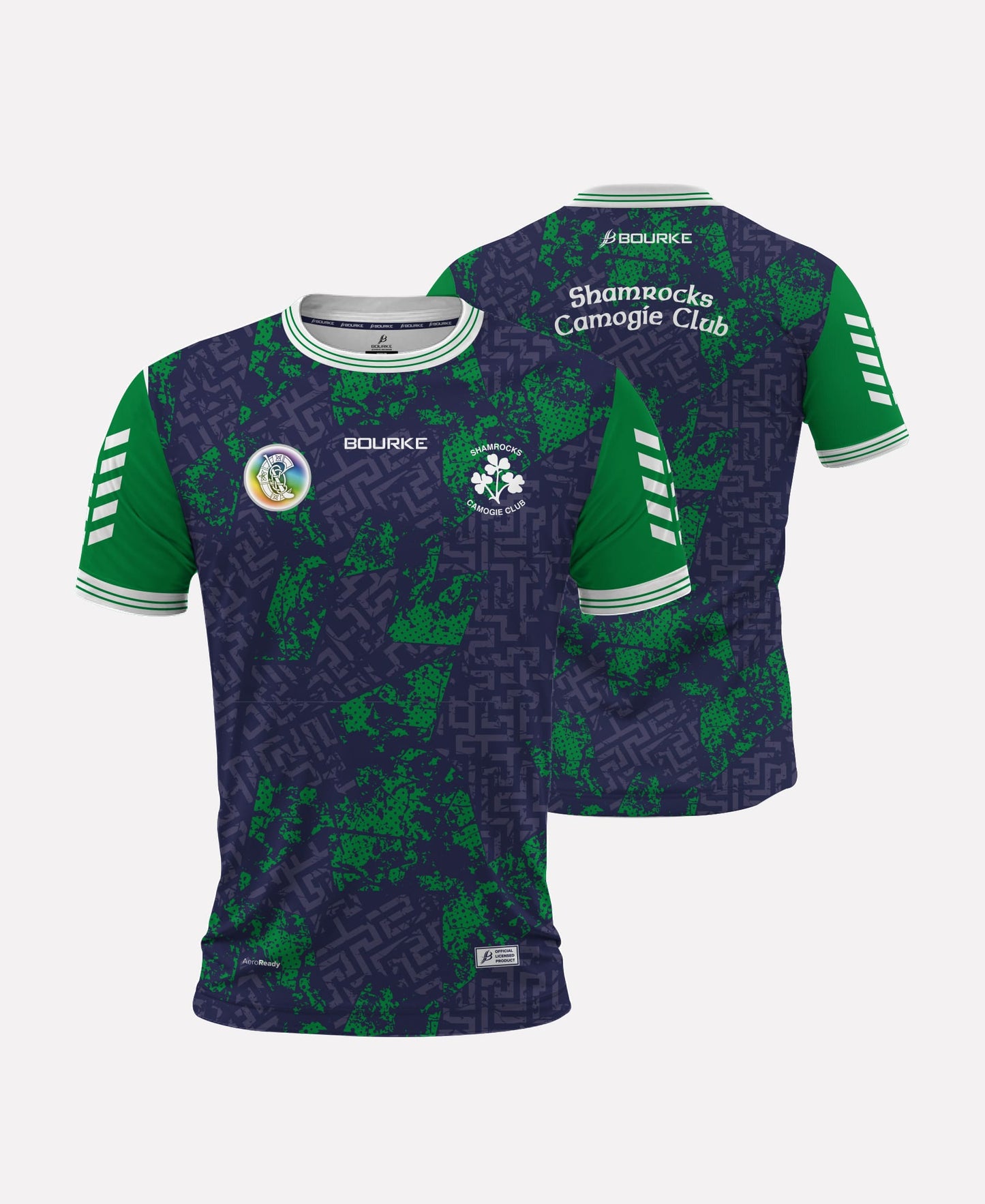 Shamrocks Camogie Galway Jersey (Navy/Green)