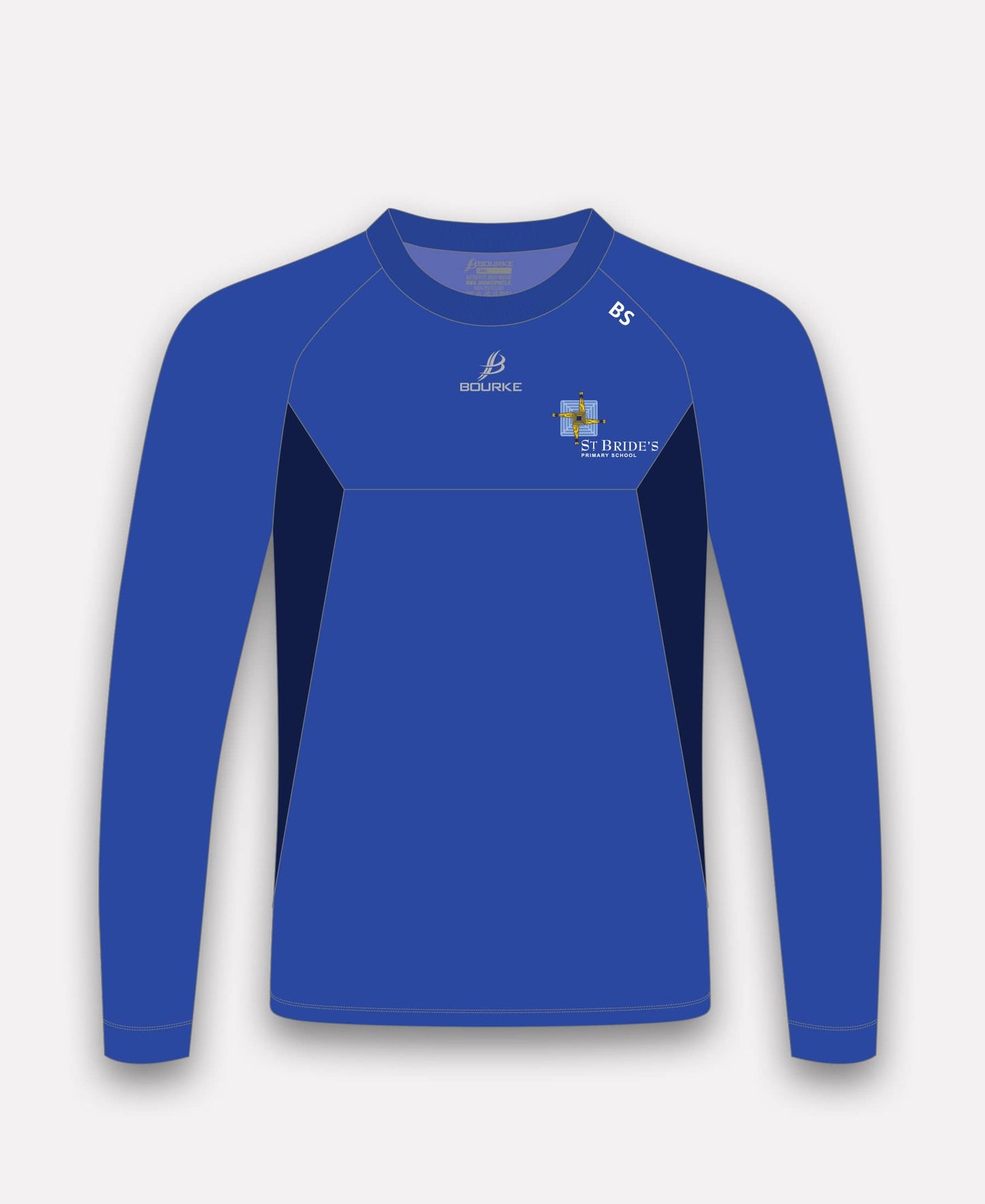 St. Bride's PS Belfast BARR Crew Neck (Navy/Blue)