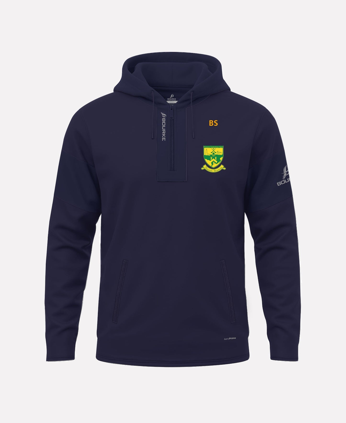 St James GAA TEASRA Half Zip Hoodie (Navy)